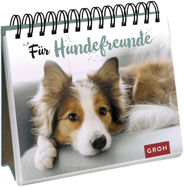 Für Hundefreunde - Aufsteller Geschenkbuch Groh Verlag